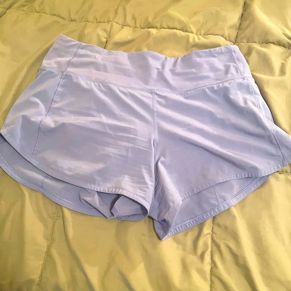 Hydrangea Blue speed up shorts
